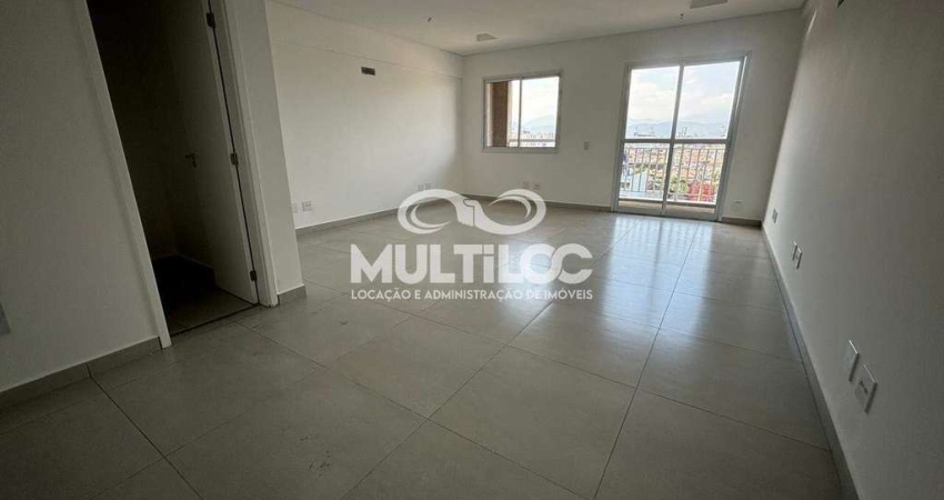 Sala Comercial para aluguel, no bairro Vila Mathias em Santos