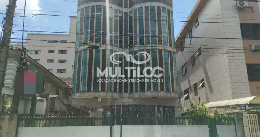 Prédio para aluguel, no bairro Marapé em Santos