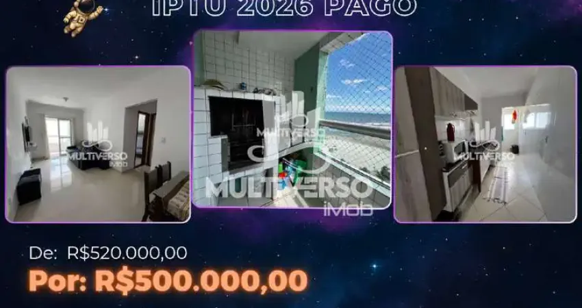 Oportunidade: repasse de financiamento direto com a construtora apt frente mar - pé na areia, andar alto