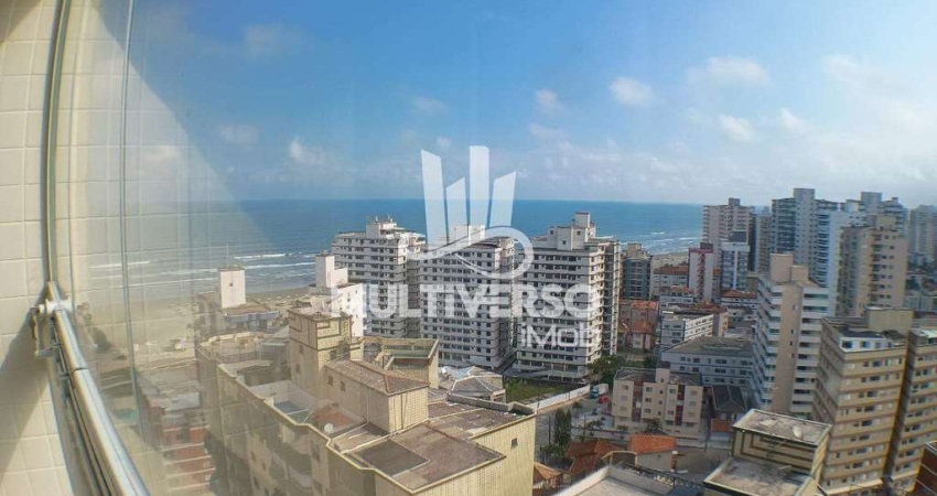Apartamento 2 dorm Varanda Gourmet e Vista Mar na Vila Tupi - Excelente Localização!