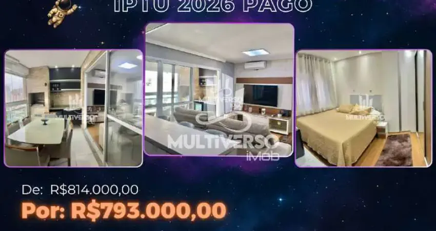 02 dormitórios sendo 01 suíte, ponta da praia 77m², localização excelente , sacada, r$787.000,00