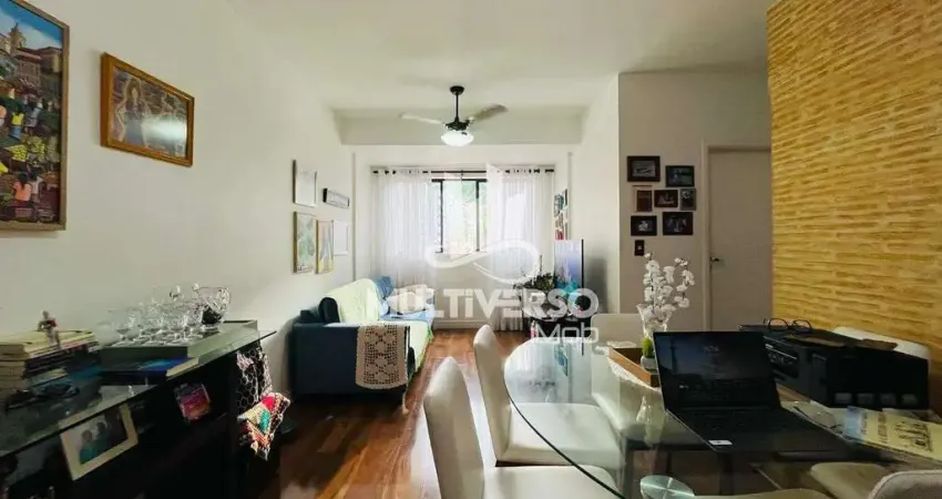 Apartamento excelente com 90 M² 2 Dorms + dependência completa no Marapé em Santos