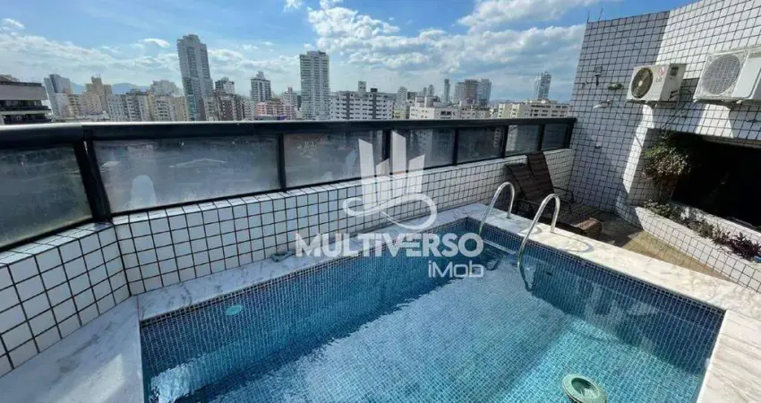 Cobertura Duplex com 4 dormitórios e 2 Suítes na Ponta da Praia em Santos