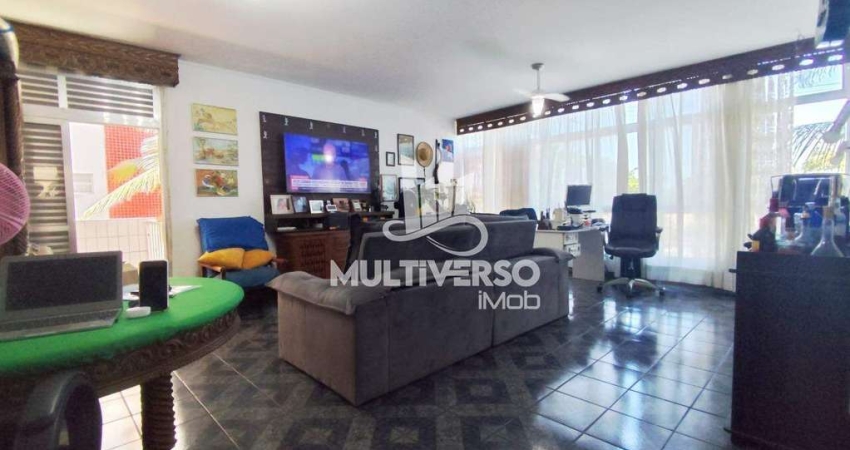 Frente Mar na Pompeia – 3 Dormitórios (1 Suíte) - Vaga Demarcada - 179m²