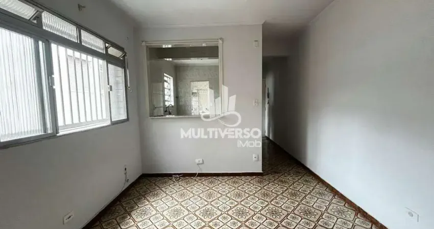Apartamento 1 Dormitório – 76m² | 1º Andar | Garagem Suficiente - POMPEIA 5 minutos da praia