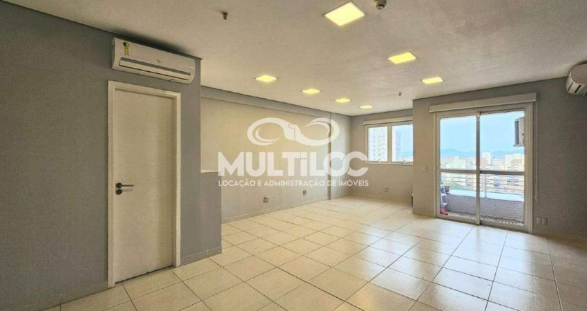 Sala Comercial para aluguel, no bairro Vila Mathias em Santos