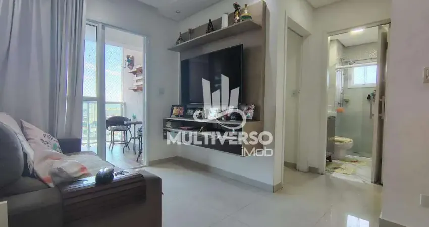 Apartamento 02 dormitórios, 59m², Vila Mathias, piscina e lazer completo, vaga de garagem, R$550.000,00