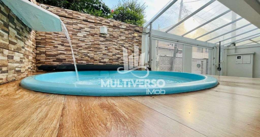 Casa sobrado 3 dormitórios com dependência com piscina e churrasqueira Boqueirão