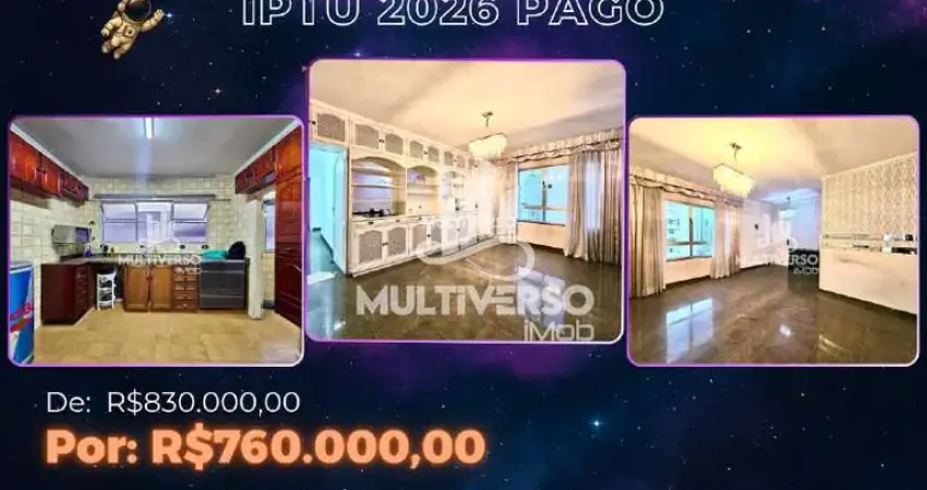 Apartamento com 3 quartos à venda no Pompéia, Santos