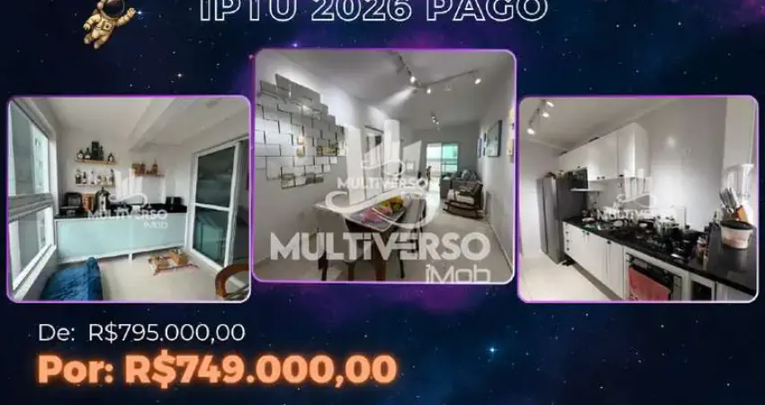 Lindo apartamento vista mar com sacada gourmet ! bairro do maracanã