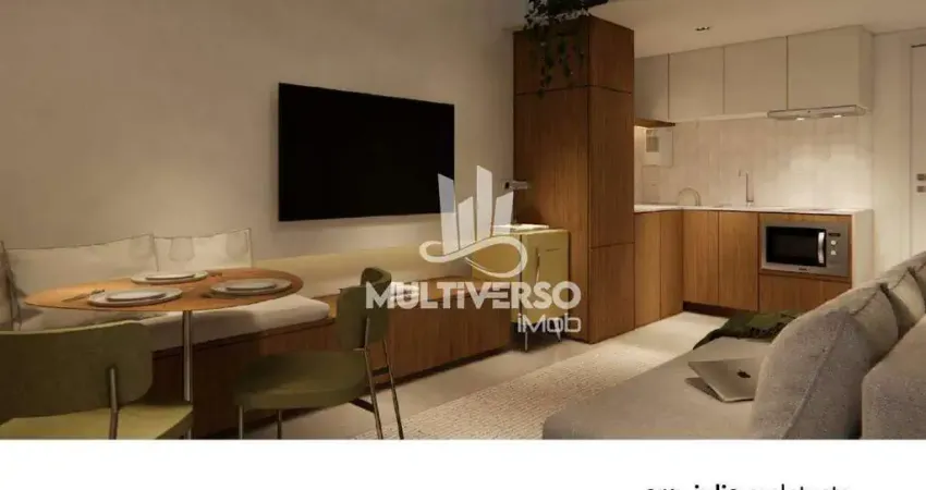 Flat à venda, 1 quarto no bairro Boqueirão em Santos