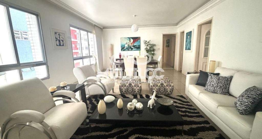 Apartamento para aluguel, 3 quartos no bairro Gonzaga em Santos