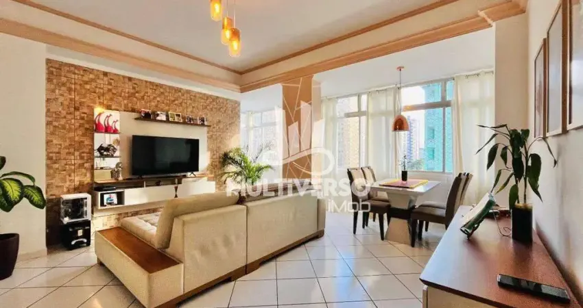 Excelente apartamento 3 dormitórios Vista mar frente praia José Menino em Santos