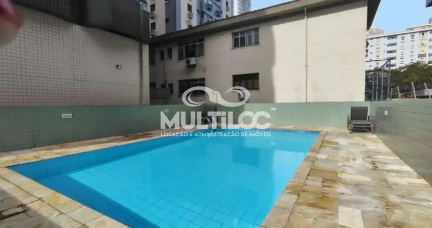 03 Dormitórios sendo 01 Suíte + Dependência , Gonzaga , 137m², Piscina, Salão de Festas, Portaria 24h, Pacote R$6.000,00