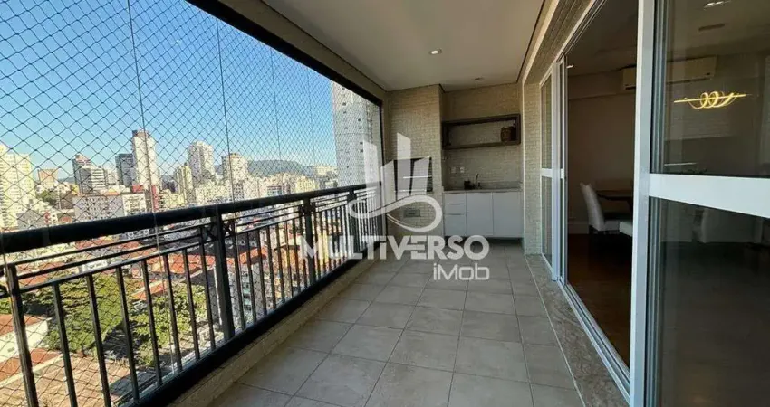 Apartamento para aluguel, 3 quartos no bairro Embaré em Santos