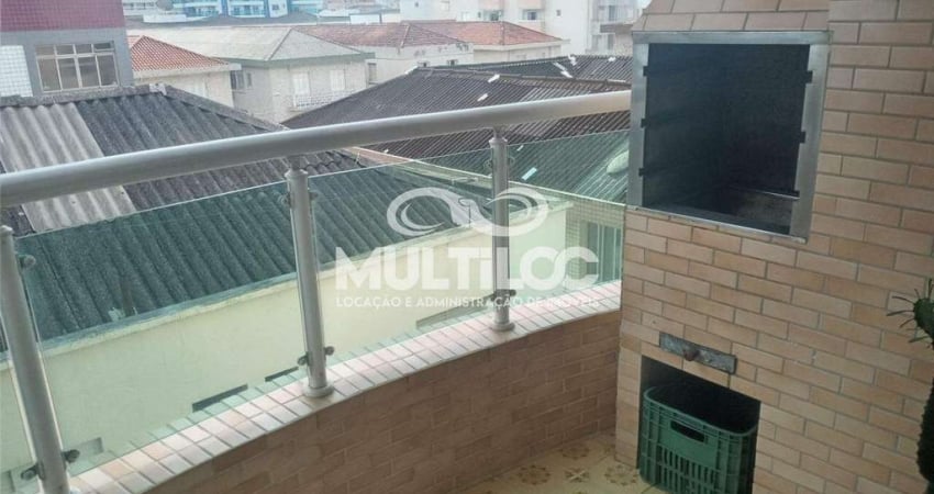 Apartamento para aluguel, 2 quartos no bairro Canto do Forte em Praia Grande