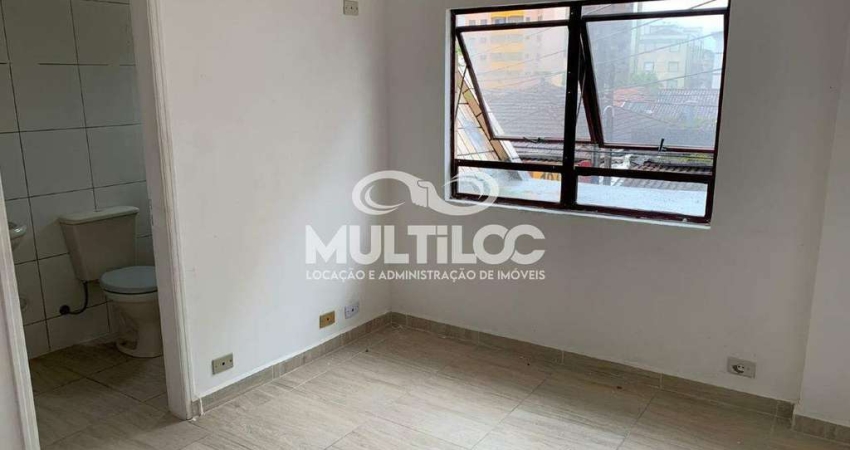 Sala para aluguel, no bairro Canto do Forte em Praia Grande