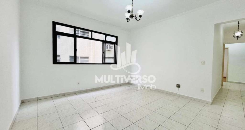 Apartamento excelente 2 dormitórios elevador e vaga no Campo Grande em Santos