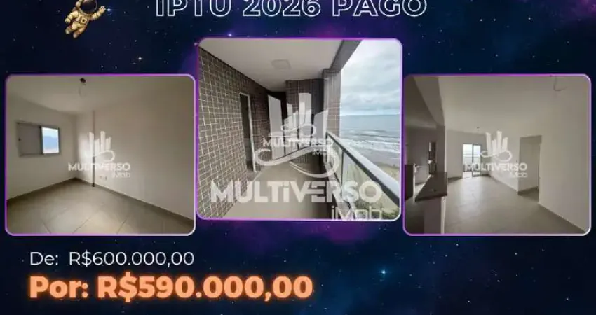 Apartamento à venda, 2 quartos no bairro real em praia grande