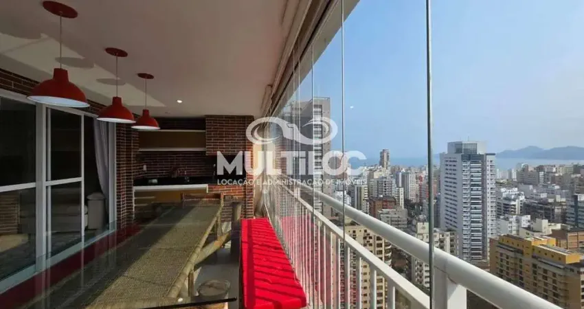 Apartamento para aluguel, 3 quartos no bairro Boqueirão em Santos