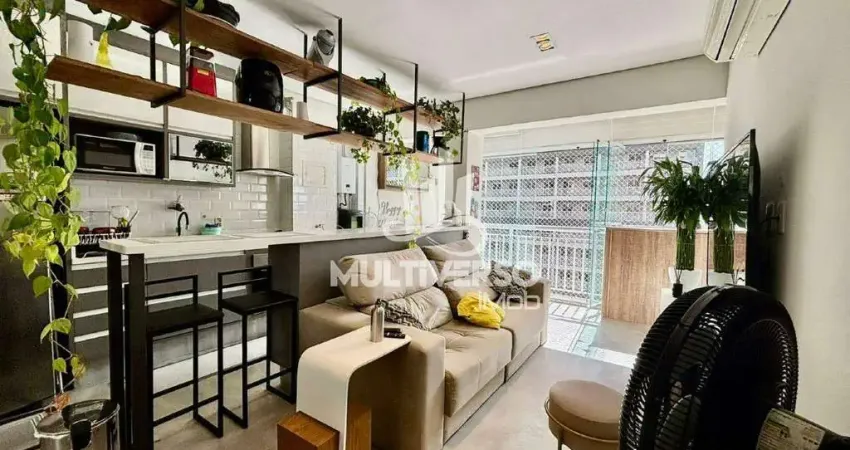 Apartamento à venda, 1 quarto no bairro Vila Mathias em Santos