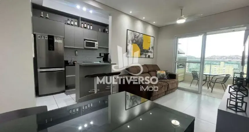 Apartamento todo planejado em condomínio com lazer completo e andar alto – santos