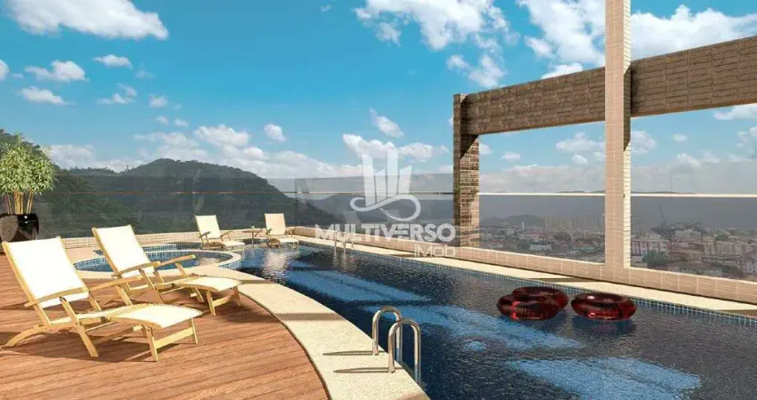 Apartamento com 2 quartos à venda no Marapé, Santos 