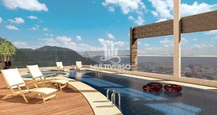 Apartamento com 2 quartos à venda no Marapé, Santos 