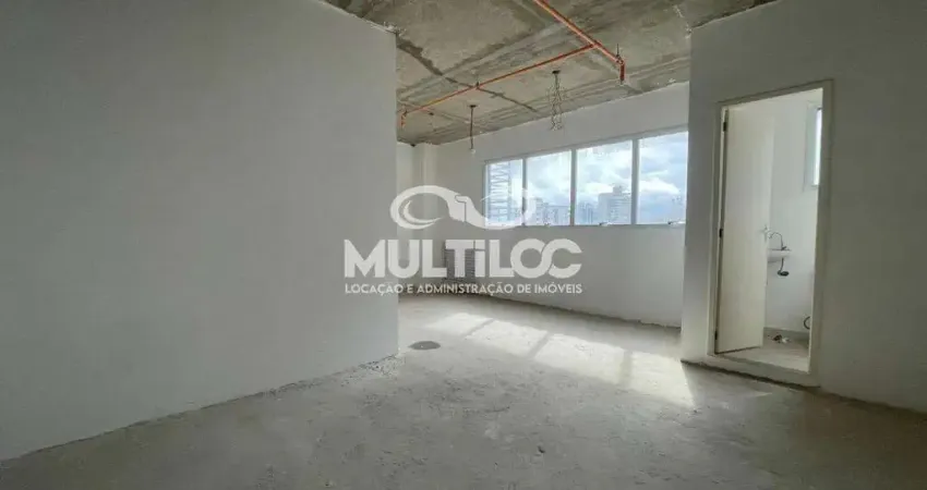 Sala comercial para aluguel, no bairro ponta da praia em santos