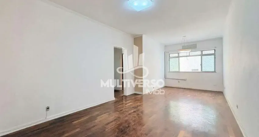 Apartamento amplo e excelente 2 dormitóris + dependência completa 2 vagas na ponta da praia em santos