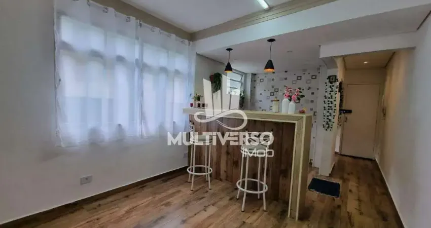 Apartamento à venda, 1 quarto no bairro ponta da praia em santos