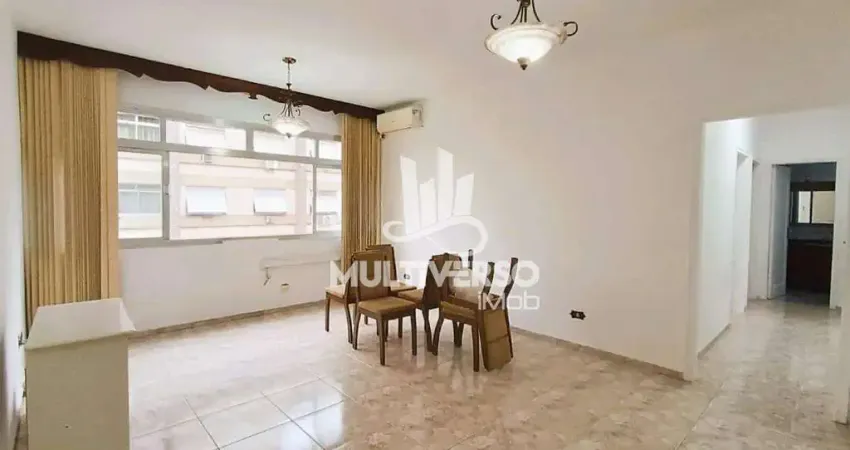 Apartamento para aluguel, 2 quartos no bairro gonzaga em santos