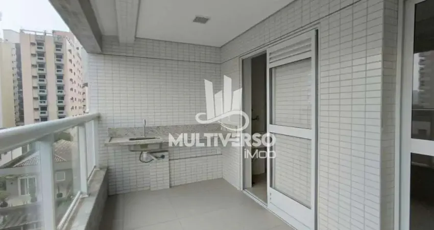 1 quarto com 54m² de conforto, varanda e lazer completo no boqueirão, santos