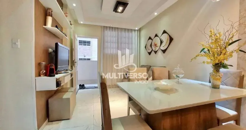 Lindo apartamento 2 dormitórios reformado na quadra da praia pinheiro machado canal 1 em santos