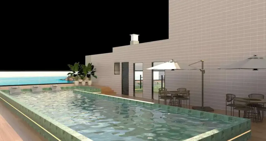 Apartamento à venda, 2 quartos no bairro guilhermina em praia grande