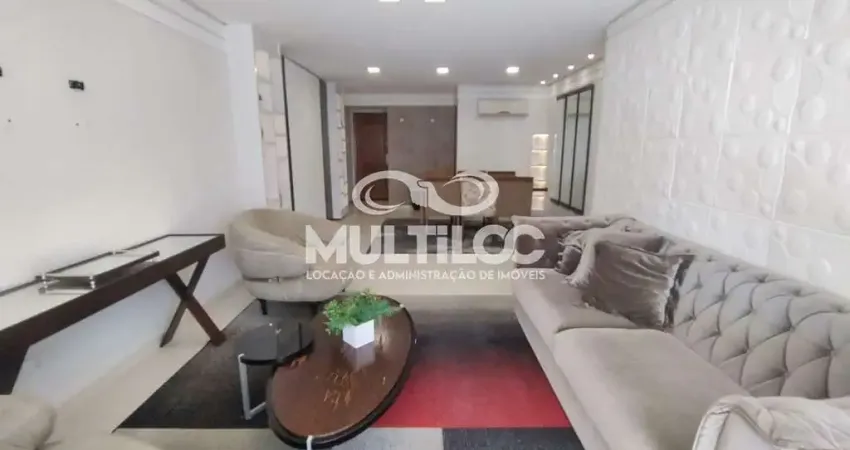 Apartamento residencial com 3 dormitórios, 2 suítes, 2 vagas, 145 m² na caiçara, praia grande
