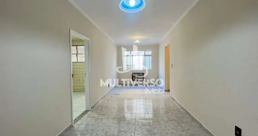 Apartamento 69m² - pompeia - 1 quadra da praia. portaria, elevador e garagem!