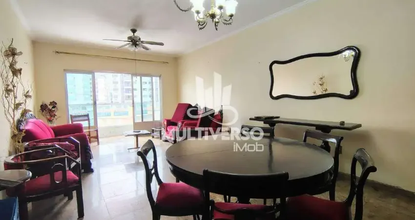 Apartamento 03 dormitórios + dependência completa, ponta da praia, 01 quadra da praia, 145m², sacada, vaga, r$1.038.000,00