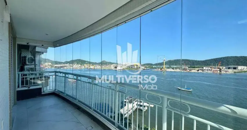 Apartamento para aluguel, 3 quartos no bairro ponta da praia em santos