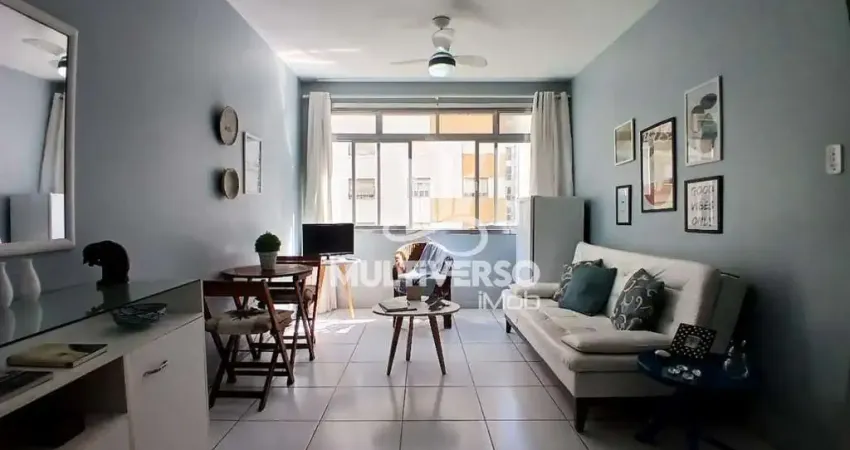 Apartamento 01 dormitório com vaga coletiva no boqueirão em santos