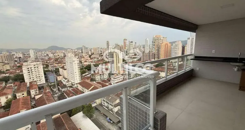 Apartamento com 1 quarto para alugar no Boqueirão, Santos 