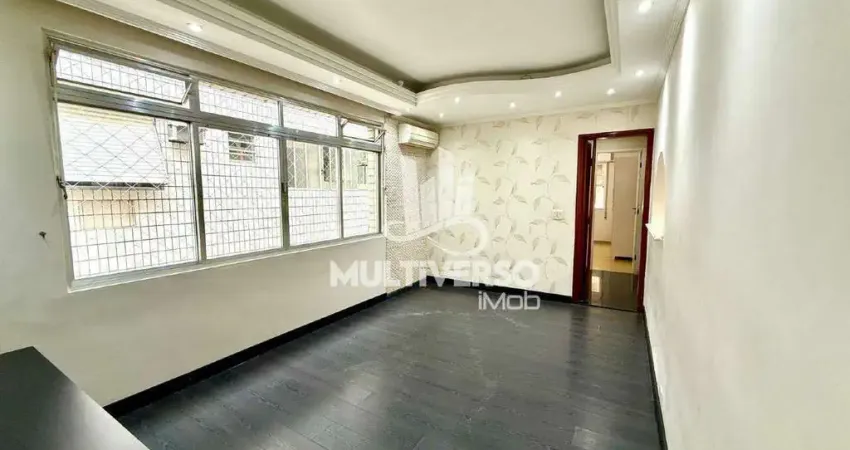 Excelente apartamento 2 dormitórios garagem fechada box na encruzilhada santos