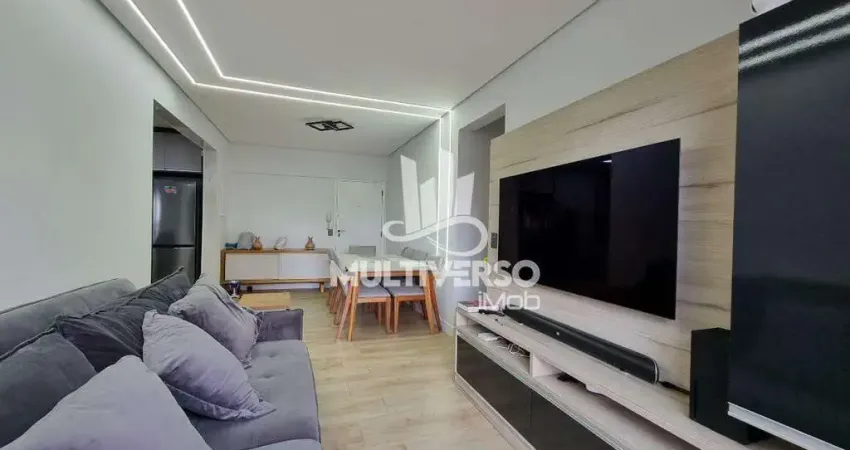 Apartamento 100% reformado à venda na ponta da praia em santos - 2 quartos