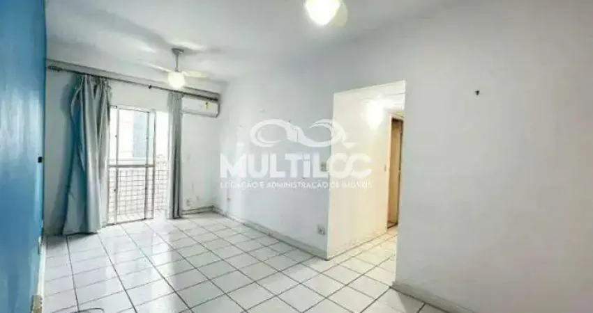 Apartamento com varanda e vista livre – 2 dorms, 1 suíte, andar alto – boqueirão