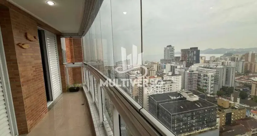 Apartamento com 2 quartos à venda no Gonzaga, Santos