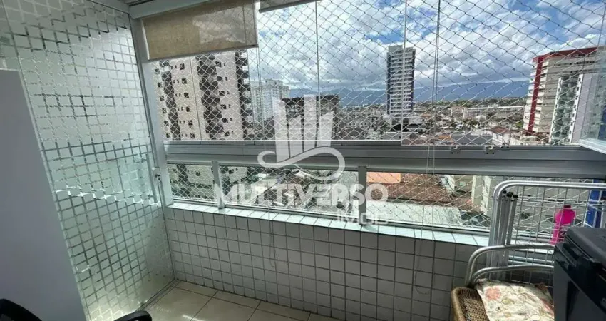 Apartamento 3 dormitórios frente ao mar na aviação, praia grande – aceita financiamento