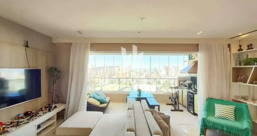 Apartamento com 2 dormitórios lcom lazer completo no bairro do campo grande santos/sp.