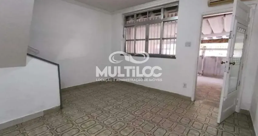 Casa para aluguel, 2 quartos no bairro ponta da praia em santos