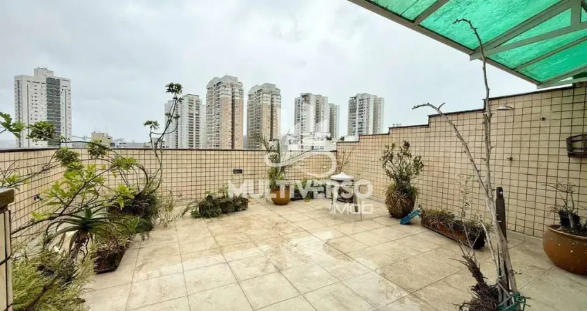 Cobertura à venda, 2 quartos no bairro ponta da praia em santos