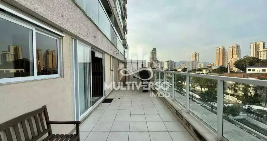 Apartamento garden à venda, 1 quarto no bairro ponta da praia em santos